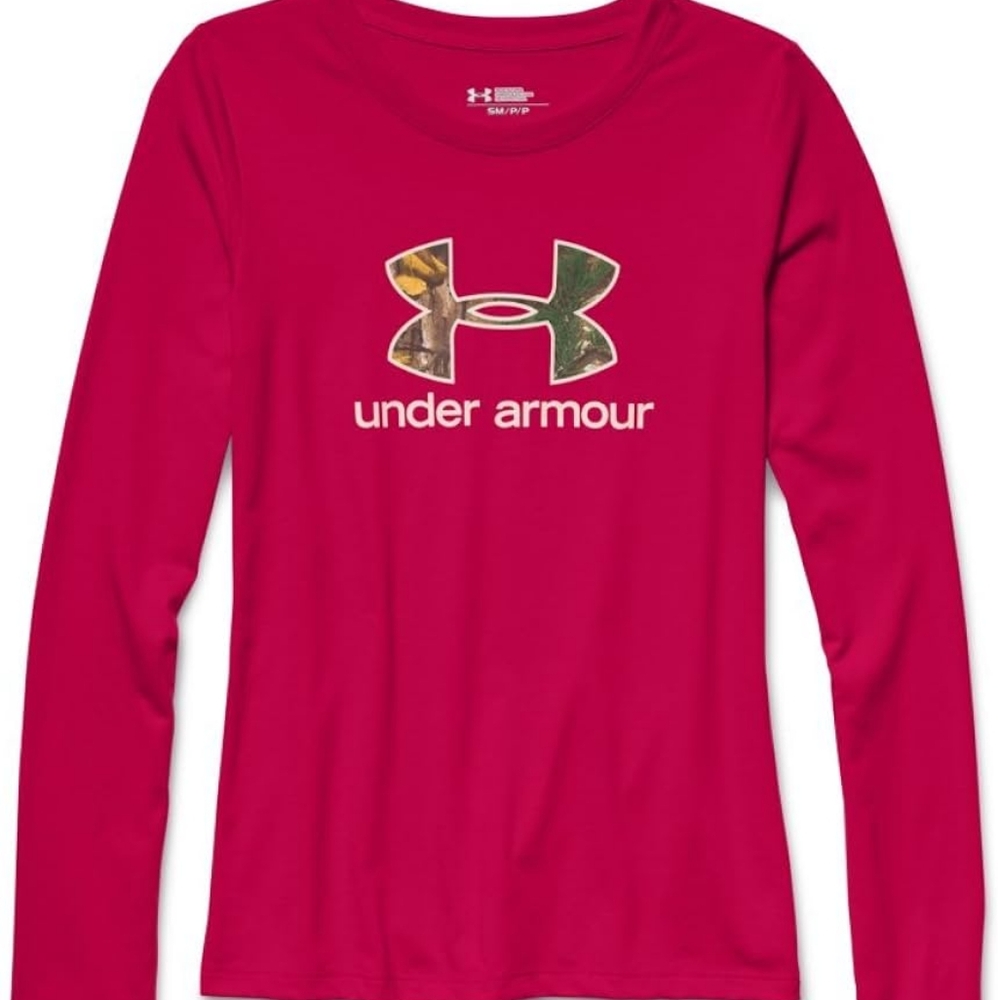 Under Armour Camo Logo Long Sleeve